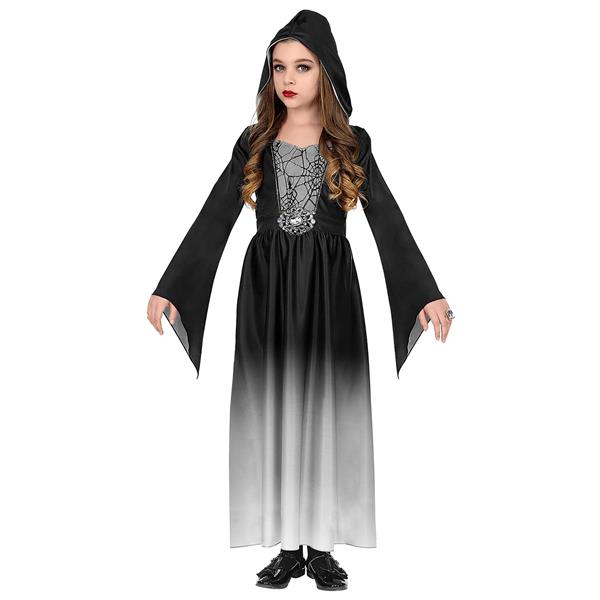 Grote foto halloween jurk zwart grijs meisje gothic verzamelen overige verzamelingen