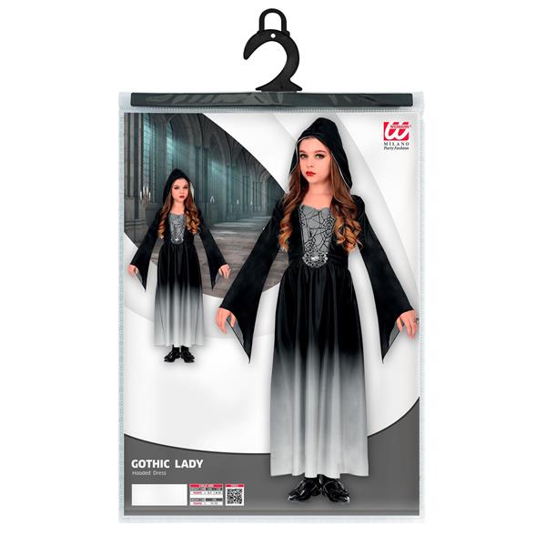 Grote foto halloween jurk zwart grijs meisje gothic verzamelen overige verzamelingen