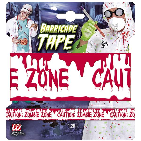 Grote foto halloween lint zombie zone 7 2m verzamelen overige verzamelingen
