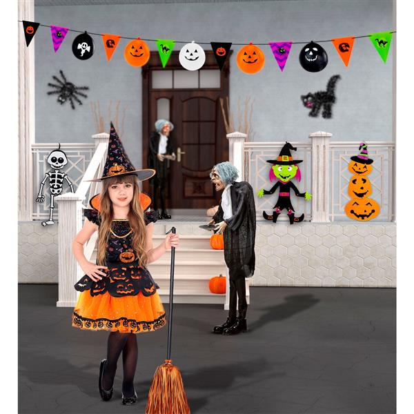 Grote foto halloween slinger gekleurd 3 6m verzamelen overige verzamelingen