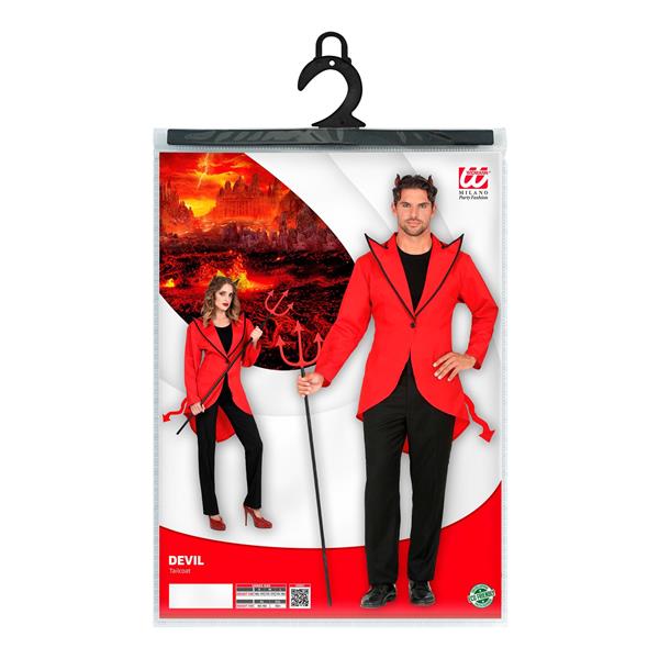Grote foto halloween jas rood duivel verzamelen overige verzamelingen