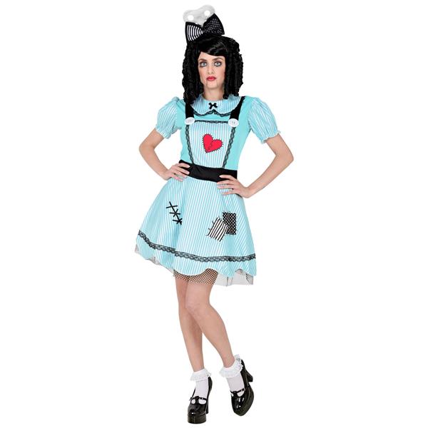 Grote foto halloween jurk blauw dames pop verzamelen overige verzamelingen