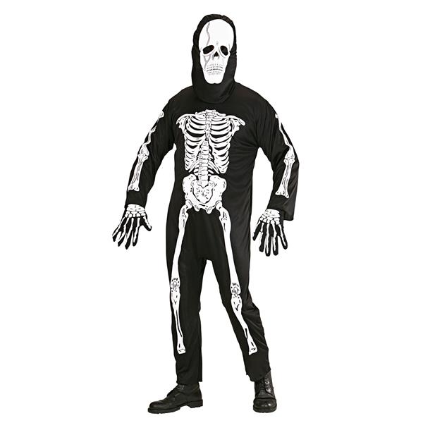 Grote foto halloween kostuum zwart wit skelet verzamelen overige verzamelingen
