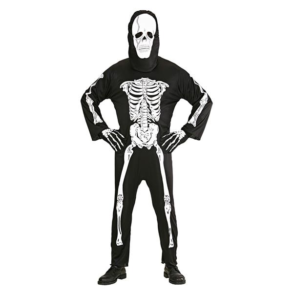 Grote foto halloween kostuum zwart wit skelet verzamelen overige verzamelingen