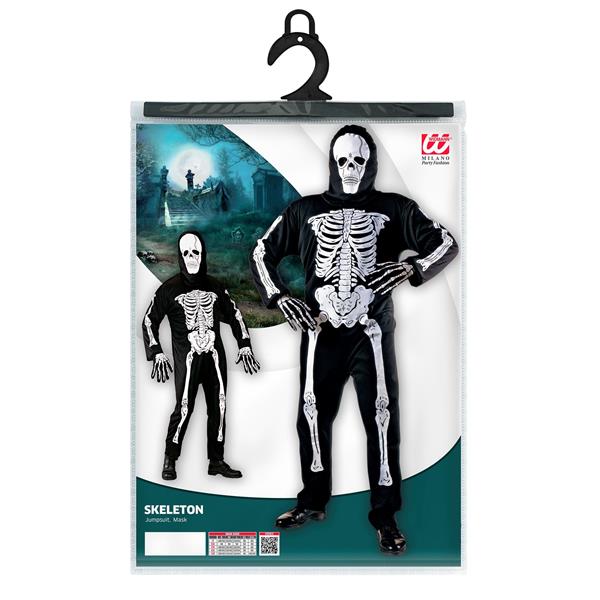 Grote foto halloween kostuum zwart wit skelet verzamelen overige verzamelingen