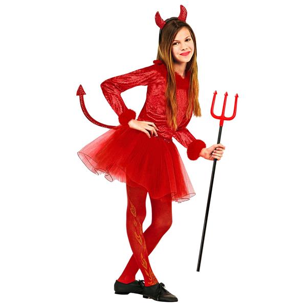 Grote foto halloween kostuum meisje duivel verzamelen overige verzamelingen