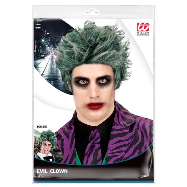 Grote foto halloween pruik groen zombie verzamelen overige verzamelingen