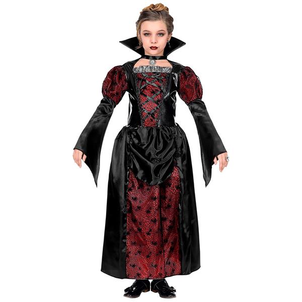 Grote foto halloween jurk zwart rood meisje vampier verzamelen overige verzamelingen