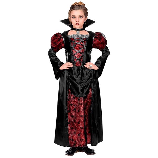 Grote foto halloween jurk zwart rood meisje vampier verzamelen overige verzamelingen