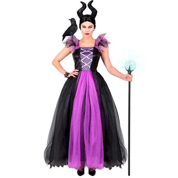 Grote foto halloween jurk zwart paars malefizia verzamelen overige verzamelingen