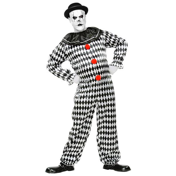 Grote foto halloween kostuum heren circus clown verzamelen overige verzamelingen