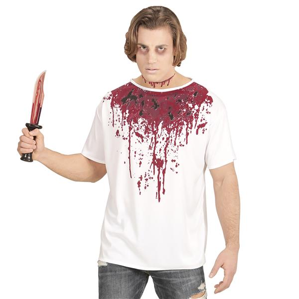 Grote foto halloween shirt heren bloederig verzamelen overige verzamelingen