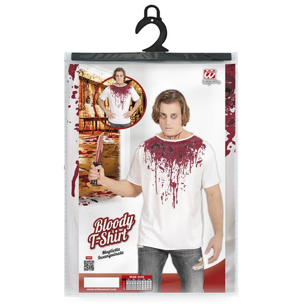Grote foto halloween shirt heren bloederig verzamelen overige verzamelingen