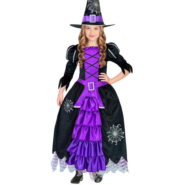 Grote foto halloween jurk paars meisje heks verzamelen overige verzamelingen