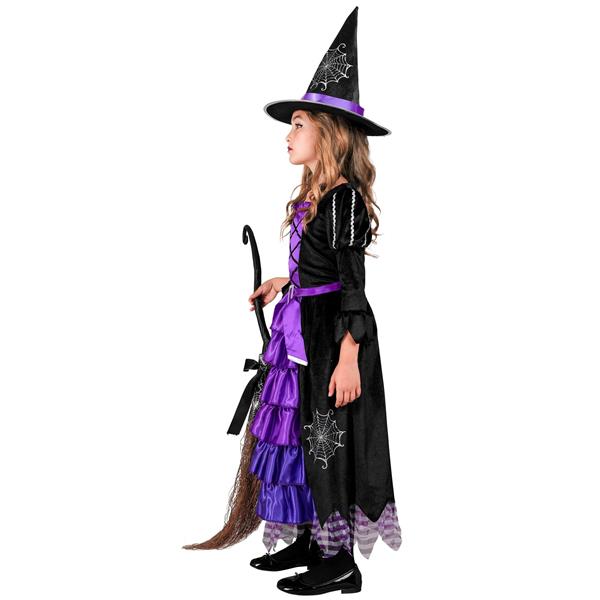Grote foto halloween jurk paars meisje heks verzamelen overige verzamelingen