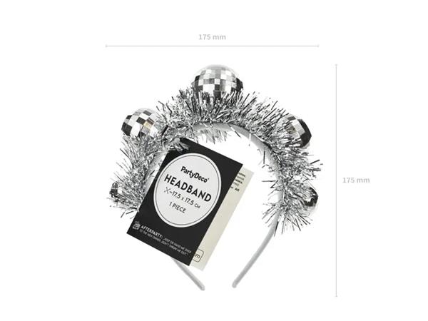 Grote foto disco ball headband 17.5x17.5 cm silver verzamelen overige verzamelingen
