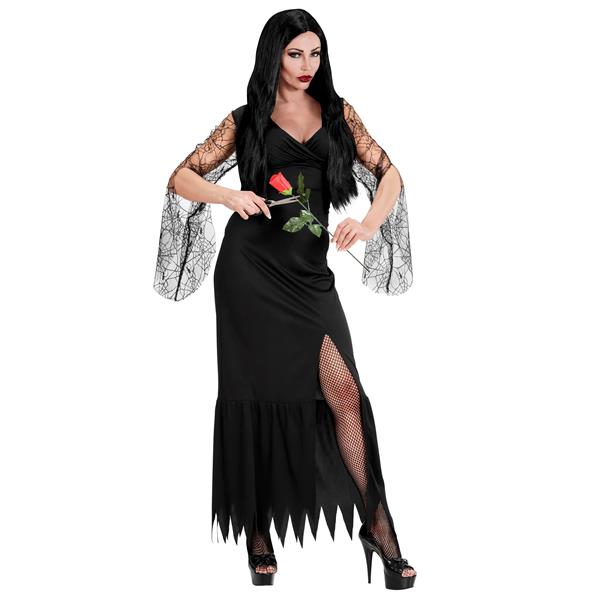 Grote foto halloween kostuum zwart dames lange jurk verzamelen overige verzamelingen
