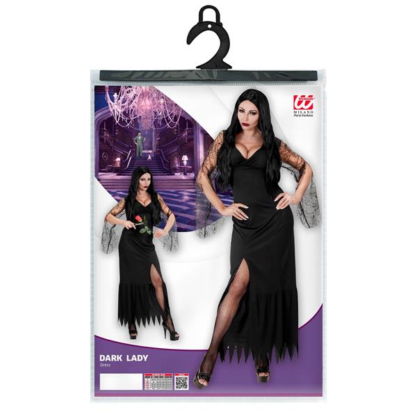Grote foto halloween kostuum zwart dames lange jurk verzamelen overige verzamelingen