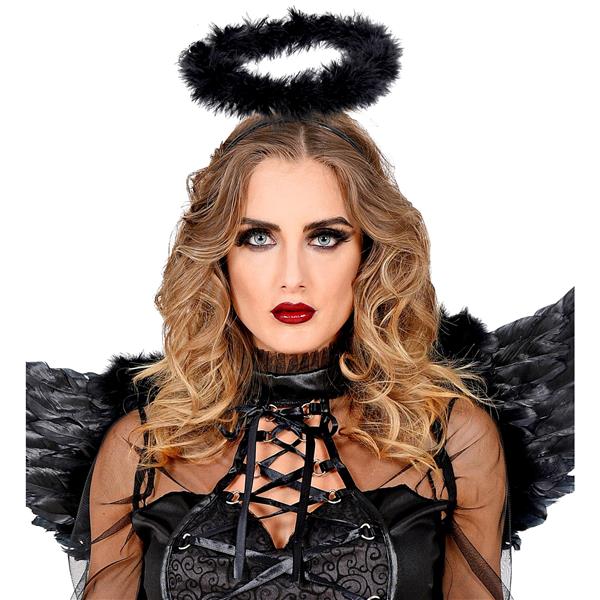 Grote foto halloween haarband zwart engel verzamelen overige verzamelingen