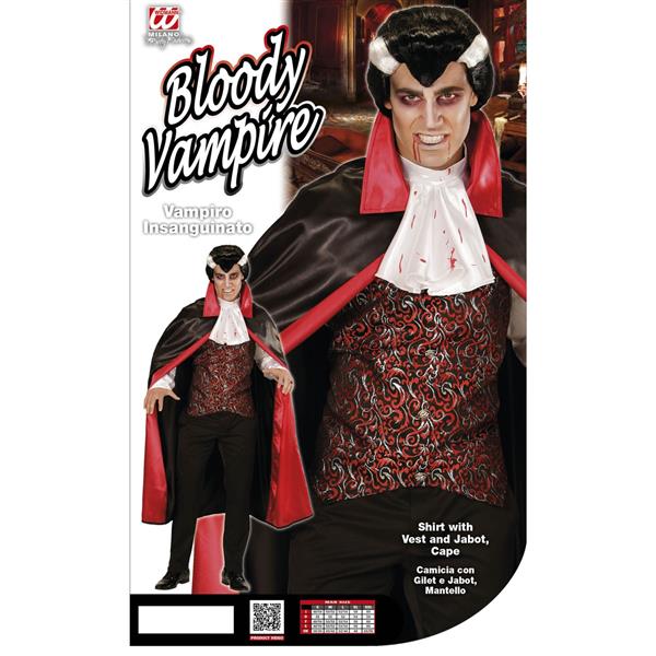 Grote foto halloween kostuum rood heren vampier verzamelen overige verzamelingen