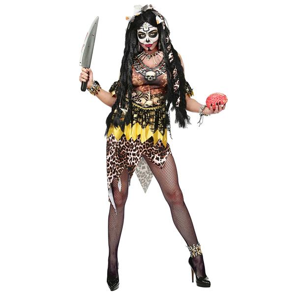 Grote foto halloween kostuum dames voodoo verzamelen overige verzamelingen