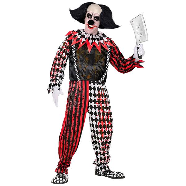Grote foto halloween kostuum rood zwart clown verzamelen overige verzamelingen