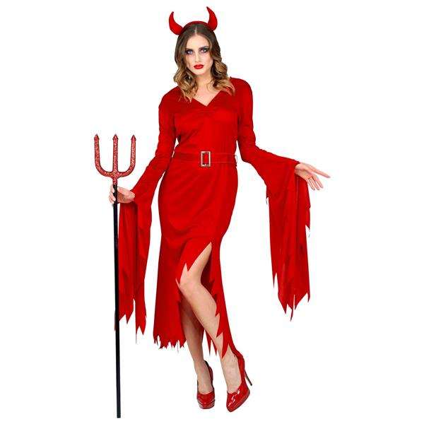 Grote foto halloween jurk rood duivel 2 delig verzamelen overige verzamelingen