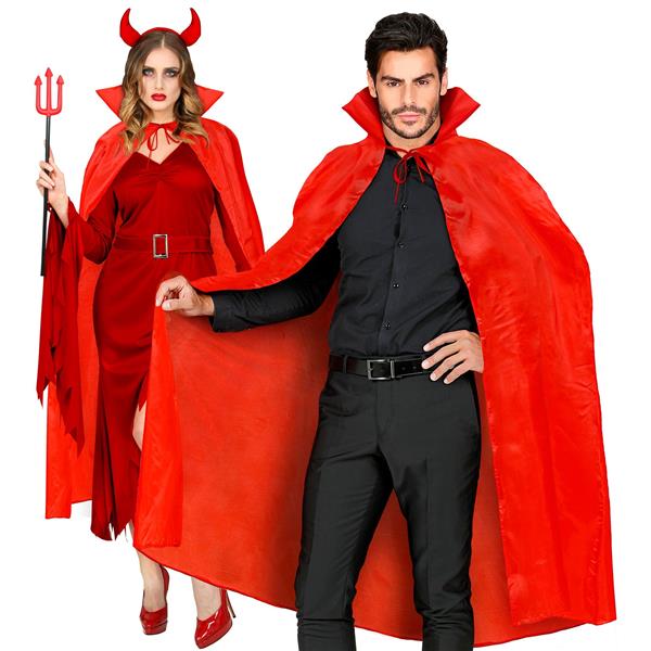 Grote foto halloween cape rood duivel 1 3m verzamelen overige verzamelingen
