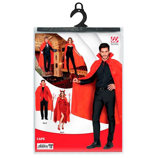 Grote foto halloween cape rood duivel 1 3m verzamelen overige verzamelingen