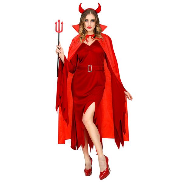 Grote foto halloween cape rood duivel 1 3m verzamelen overige verzamelingen
