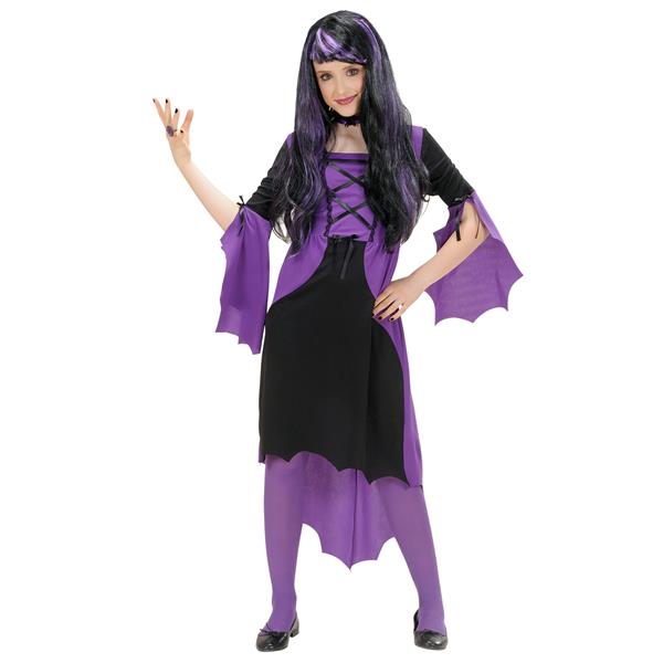 Grote foto halloween jurk zwart paars meisje heks verzamelen overige verzamelingen