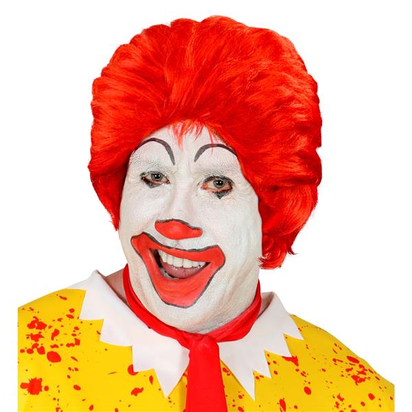 Grote foto halloween pruik rood ronald verzamelen overige verzamelingen