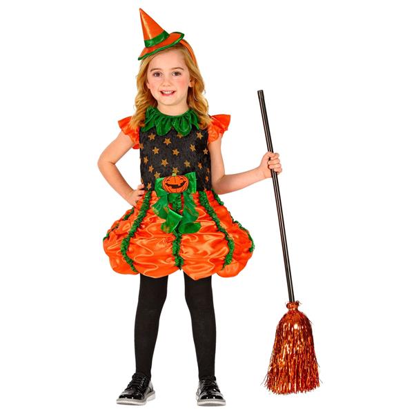 Grote foto halloween jurk meisje pompoen heks verzamelen overige verzamelingen