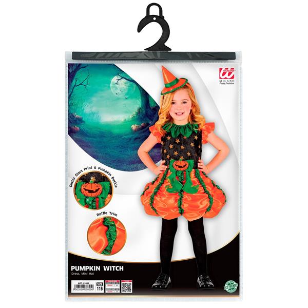 Grote foto halloween jurk meisje pompoen heks verzamelen overige verzamelingen