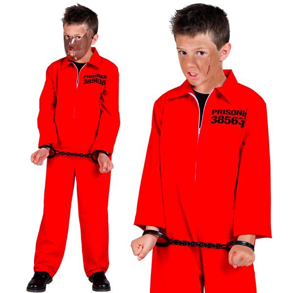 Grote foto halloween kostuum jongen gevangene verzamelen overige verzamelingen