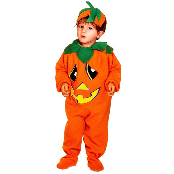 Grote foto halloween kostuum oranje baby pompoen 2 delig verzamelen overige verzamelingen