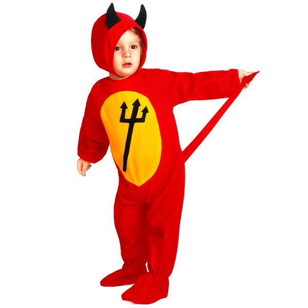 Grote foto halloween kostuum rood baby duivel 2 delig verzamelen overige verzamelingen