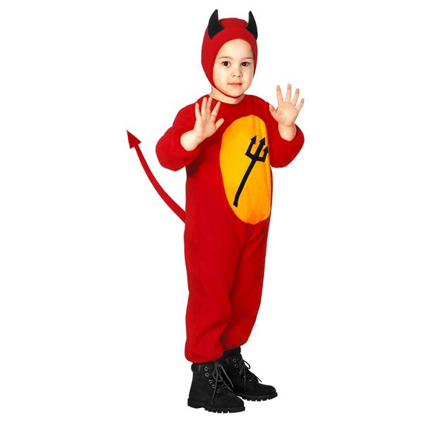 Grote foto halloween kostuum rood baby duivel 2 delig verzamelen overige verzamelingen