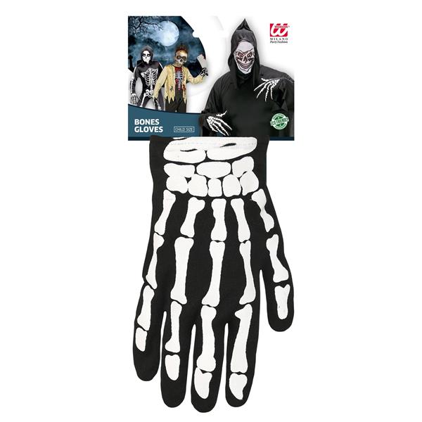 Grote foto halloween handschoenen kind skelet verzamelen overige verzamelingen