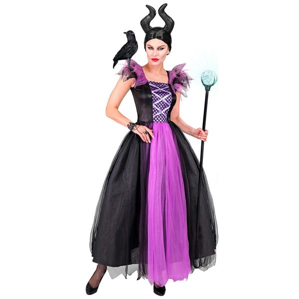 Grote foto halloween jurk zwart paars malefizia verzamelen overige verzamelingen