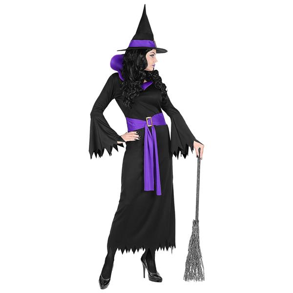 Grote foto halloween jurk zwart paars dames heks verzamelen overige verzamelingen