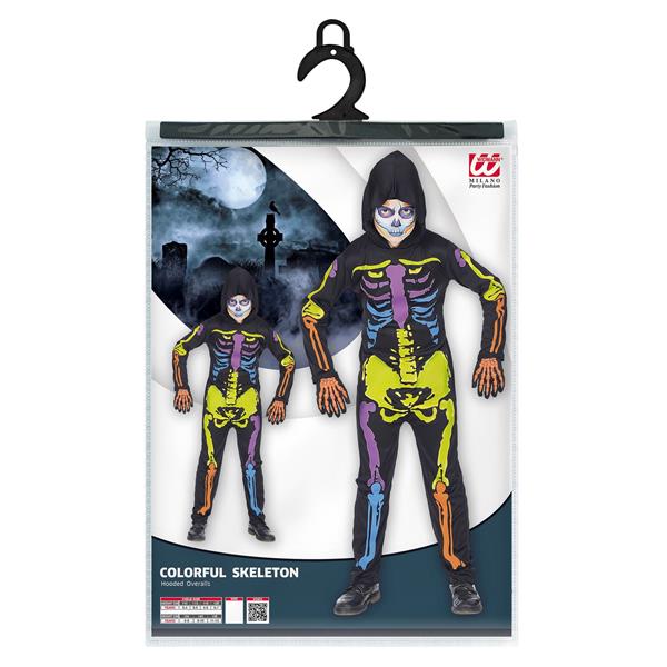 Grote foto halloween kostuum gekleurd kind skelet verzamelen overige verzamelingen