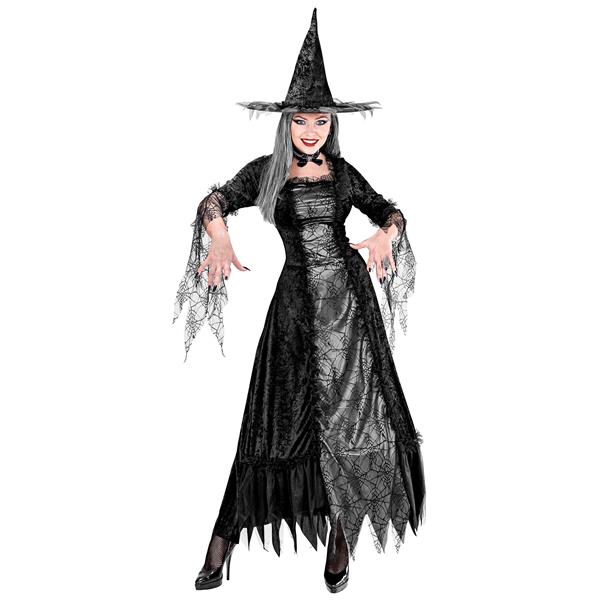 Grote foto halloween jurk dames heks spinnenweb verzamelen overige verzamelingen