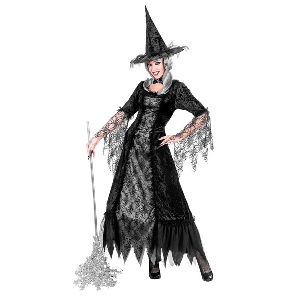 Grote foto halloween jurk dames heks spinnenweb verzamelen overige verzamelingen