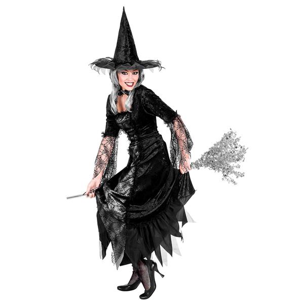 Grote foto halloween jurk dames heks spinnenweb verzamelen overige verzamelingen