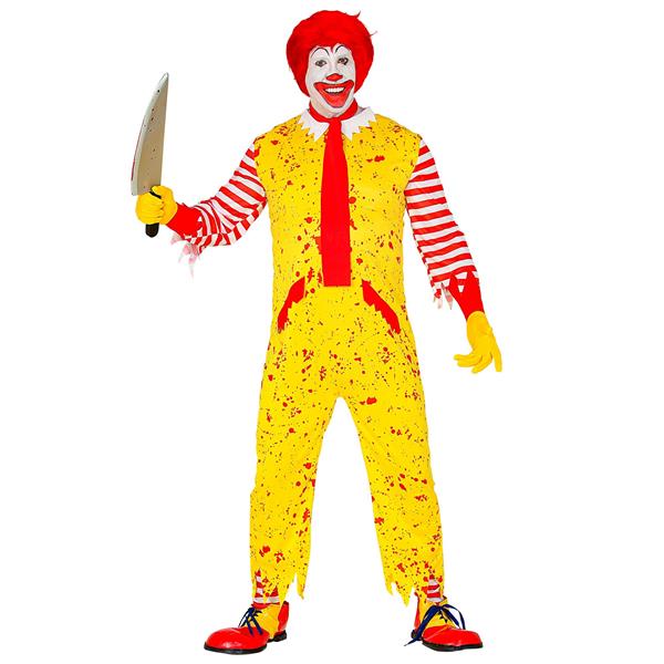 Grote foto halloween kostuum geel heren clown verzamelen overige verzamelingen
