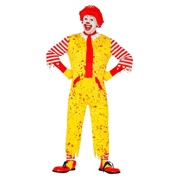 Grote foto halloween kostuum geel heren clown verzamelen overige verzamelingen