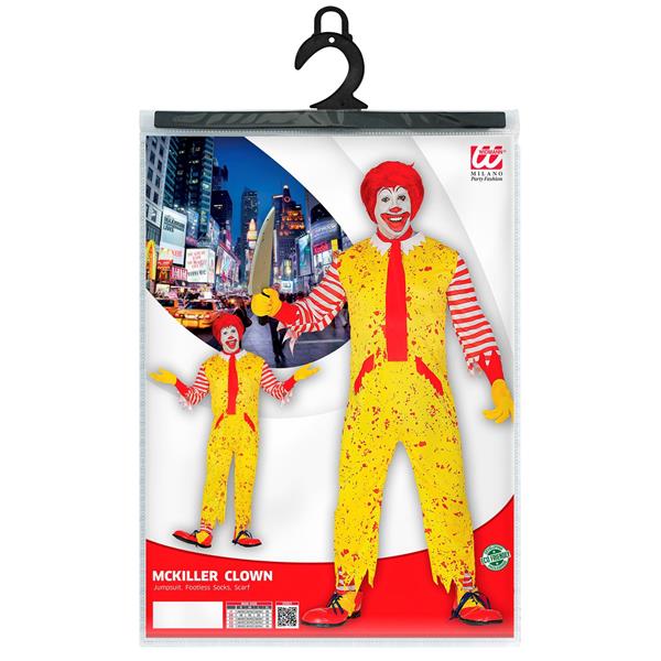 Grote foto halloween kostuum geel heren clown verzamelen overige verzamelingen