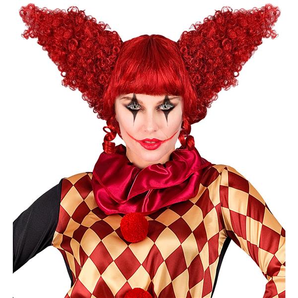 Grote foto halloween pruik rood clown verzamelen overige verzamelingen
