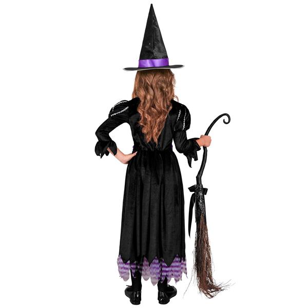 Grote foto halloween jurk paars meisje heks verzamelen overige verzamelingen
